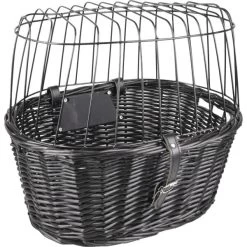 Fietsmand Stuur Hond - Zwart