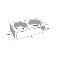 Eetpot Kobushi - Zwart -Garden Pet & Animal Winkel 1577438608 2 600