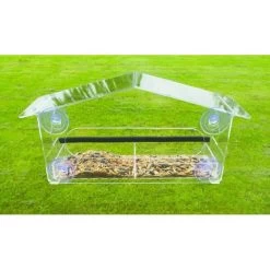 Raamvoederhuis XL - Transparant -Garden Pet & Animal Winkel 1592468516 3 600
