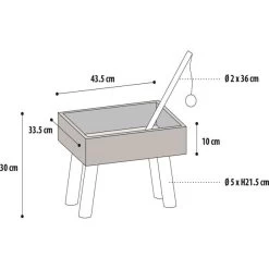 Scandi Kattenbed - Beige -Garden Pet & Animal Winkel 1596008702 2 600