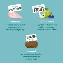 Edgard & Cooper Hondensnack Jerky Sappige Kip - 150 G -Garden Pet & Animal Winkel 1601645796 3 600