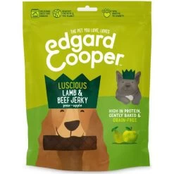 Edgard & Cooper Hondensnack Jerky Verrukkelijke Lam & Rund - 150 G