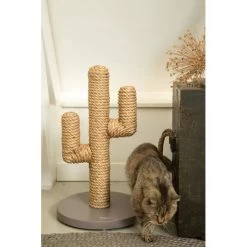 Krabpaal Cactus Ø 35 × 60 Cm - Taupe - Designed By Lotte -Garden Pet & Animal Winkel 1613051093 3 600
