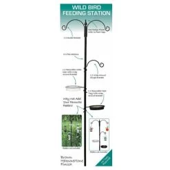 Vogelvoederstation Tuinvogels - Drie Voederhaken -Garden Pet & Animal Winkel 1634205546 2 600