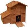 Woodland Kippenhok Goldie Bruin 121 × 81,6 × 109 Cm -Garden Pet & Animal Winkel 1636712824 1 600