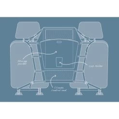 Achterbankscherm Kurgo - Zwart -Garden Pet & Animal Winkel 1638284616 5 600