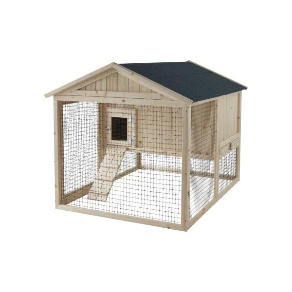 Kippenhok Billie Met Buitenren - 2 Kippen
