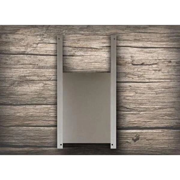 Aluminium Kippenluik Met Rails - 23 × 34 Cm