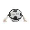 Hondenspeelgoed Action Voetbal Met Touw - 22 Cm