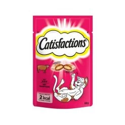 Catisfactions Kattensnoepjes Met Rundvlees - 60 Gram