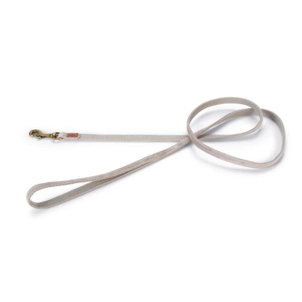 Hondenriem 'Velura' Fluweel Grijs 1 Cm - Designed By Lotte 3 Hondenriem 'Velura' Fluweel Grijs 1 Cm - Designed By Lotte