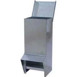 Voederbak Gegalvaniseerd Voor Kippen En Eenden - 7 Kg -Garden Pet & Animal Winkel eetbak kippen eenden duiven 7 kg 1568112383 1 600