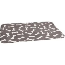 Fleece Deken Met Botmotief - 100 × 70cm