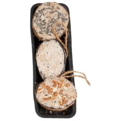 Halve Kokosnoot 3 Smaken - Set Van 3 Stuks