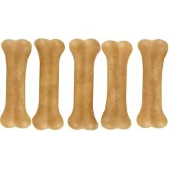 Hondenbeen Runderhuid 12,5 Cm - Set Van 5 Stuks