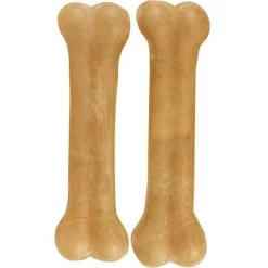 Hondenbeen Runderhuid 26 Cm - Set Van 2 Stuks