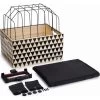 Hondenfietsmand Met Kap Hout 45 × 33 × 45 Cm - Touring
