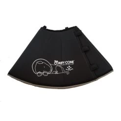 Hondenkap Comfy Cone Zwart - Small