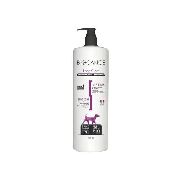 Hondenshampoo Long Coat BIOGANCE Lang Haar - 1 Liter 3 Hondenshampoo Long Coat BIOGANCE Lang Haar - 1 Liter