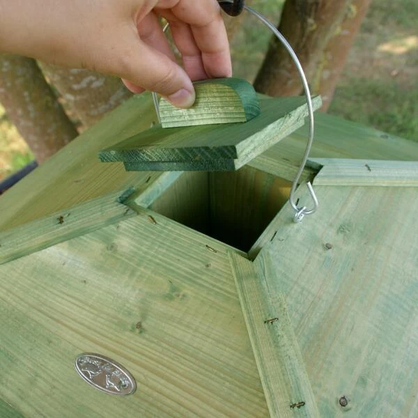 ESSCHERT DESIGN Japans Vogelvoederhuis 4 ESSCHERT DESIGN Japans Vogelvoederhuis - Afbeelding 2