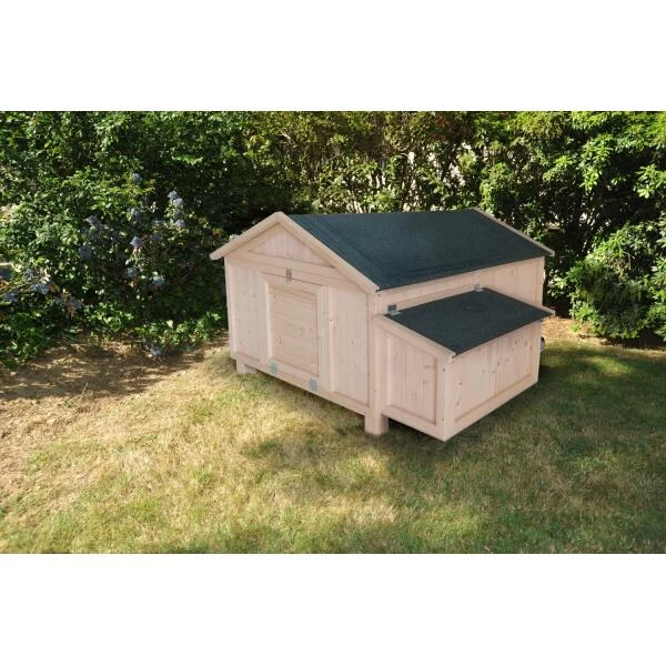 Kippenhok Cassie Mobile - Naturel - 1,5 M² 4 Kippenhok Cassie Mobile - Naturel - 1,5 M² - Afbeelding 2