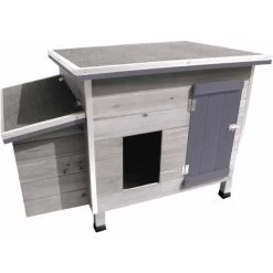 Kippenhok Ginger Grijs Voor 3 Kippen