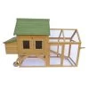 Kippenhok Irene Met Buitenren, Legnest En Overdekt Nachthok -Garden Pet & Animal Winkel kippenhok irene verrijdbaar 1537256245 1 600