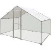 Kippenren Doerak, Gegalvaniseerd 6 M² - 2 × 3 × 2 M -Garden Pet & Animal Winkel kippenren doerak 2 x 3 x 2 m 1623760205 1 600