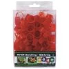 Ringen Kippen En Pluimvee Rood - 16 Mm - Set Van 100 Stuks
