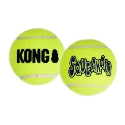 Kong Tennisbal SqueakAir - M - Set Van 3 Stuks
