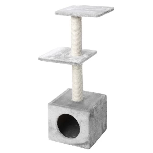 Krabpaal Classictree Palazzo Grijs - 30 × 30 × 90 Cm 3 Krabpaal Classictree Palazzo Grijs - 30 × 30 × 90 Cm