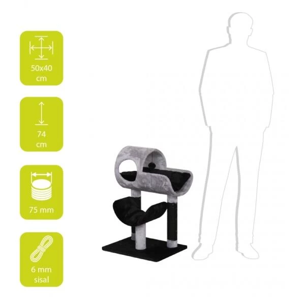 Krabpaal Comfort Preston - 50 × 40 × 74 Cm - Afbeelding 2