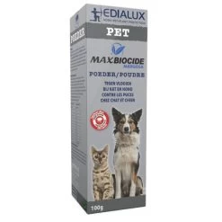 EDIALUX Max Biocide Poeder Tegen Vlooien - 100 G