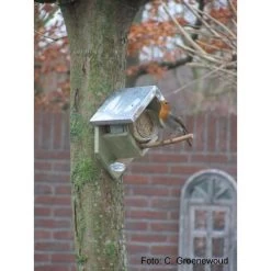 ESSCHERT DESIGN Pindakaaspothouder Met Zinken Dak -Garden Pet & Animal Winkel pindakaasbistro 1484054069 2 600