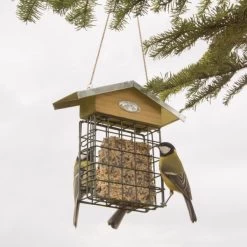 ESSCHERT DESIGN Vetblokhouder Met Zinken Dak -Garden Pet & Animal Winkel vetblokhouder met zinken dak 1548681335 3 600