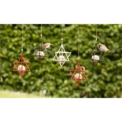 Vetbolhouder Ster - Rood -Garden Pet & Animal Winkel vetbolhouder ster rood 1484057133 2 600