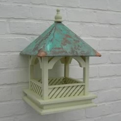 Voedertafel Koperen Afdak (muurmodel) -Garden Pet & Animal Winkel voedertafel koperdak muurmodel 1484053561 2 600