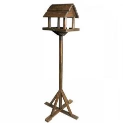 Voedertafel Op Statief Met Dak