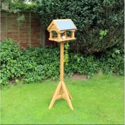 Voedertafel Tuinvogels - Dak In Leisteen - 151 Cm