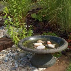 Vogelbad Rustiek XL - Kunststof -Garden Pet & Animal Winkel vogelbad rustiek xl kunststof 1660120179 4 600