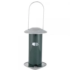 ESSCHERT DESIGN Vogelvoedersilo Voor Zaad In Metaal - Groen -Garden Pet & Animal Winkel vogelvoedersilo voor zaad groen 1484062254 5 600